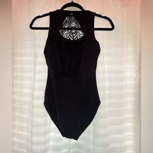 Black Mirella Leotard
